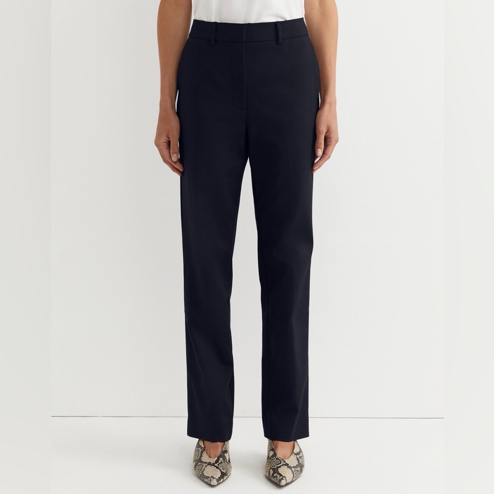 Prada Black Women’s Trouser Pants with Red Accent Loops